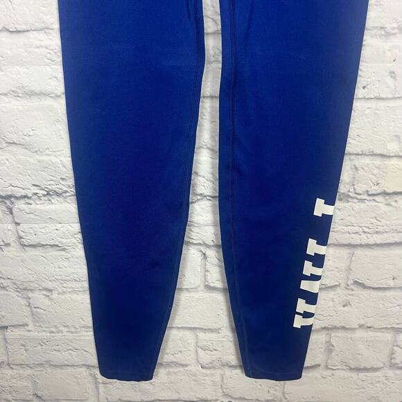 Victoria’s Secret Pink Active Royal Blue Workout Leggings - Picture 4 of 9